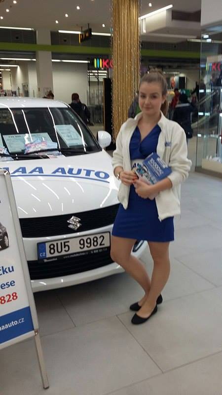 Hosteska pro AAA AUTO Teplice